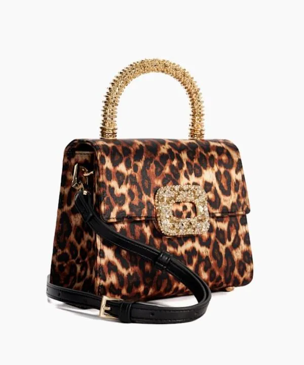 Dune London Handbags Bolenna Leopard Brooch Detail Top Handle Bag Dune London Animal 8211 Women Dune London Handbags Bolenna Leopard Brooch Detail Top Handle Bag Dune London Animal 8211 Women