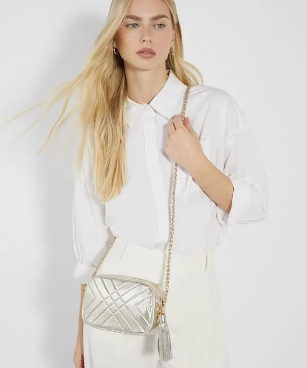 Dune London Handbags Chancery Gold Premium Collection Quilted Camera Bag Dune London Metallic 8211 Women Dune London Handbags Chancery Gold Premium Collection Quilted Camera Bag Dune London Metallic 8211 Women