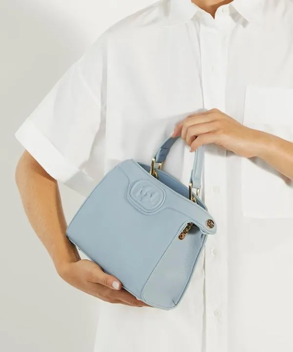 Dune London Handbags Daily Light Blue Embossed Logo Tote Bag Dune London Blue 8211 Women Dune London Handbags Daily Light Blue Embossed Logo Tote Bag Dune London Blue 8211 Women