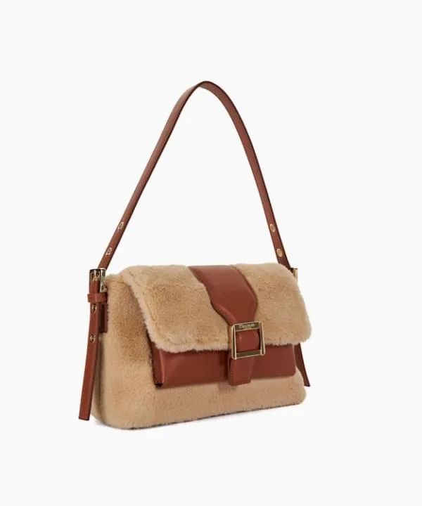 Dune London Handbags Dara Cream Faux Fur Shoulder Bag Dune London White 8211 Women Dune London Handbags Dara Cream Faux Fur Shoulder Bag Dune London White 8211 Women