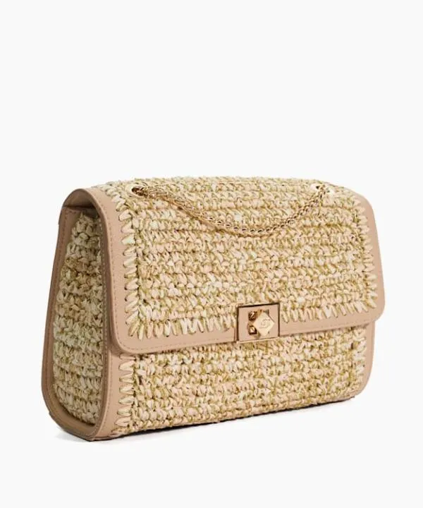 Dune London Handbags Delphinium Blush Lurex Thread Raffia Shoulder Bag Dune London Pink 8211 Women Dune London Handbags Delphinium Blush Lurex Thread Raffia Shoulder Bag Dune London Pink 8211 Women