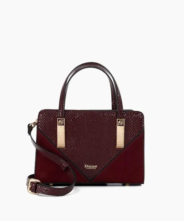 Dune London Handbags Dinkydenbeigh Berry Small Tote Bag Dune London Red 8211 Women Dune London Handbags Dinkydenbeigh Berry Small Tote Bag Dune London Red 8211 Women