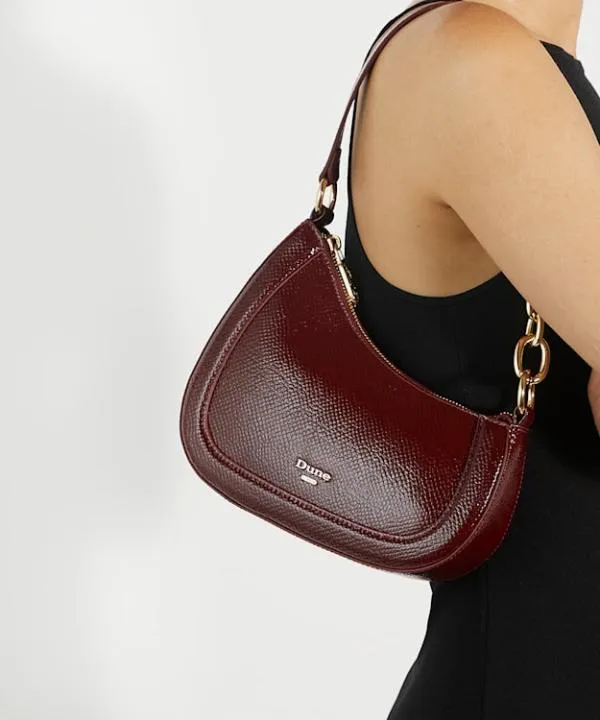 Dune London Handbags Direction Berry Reptile Effect Shoulder Bag Dune London Red 8211 Women Dune London Handbags Direction Berry Reptile Effect Shoulder Bag Dune London Red 8211 Women