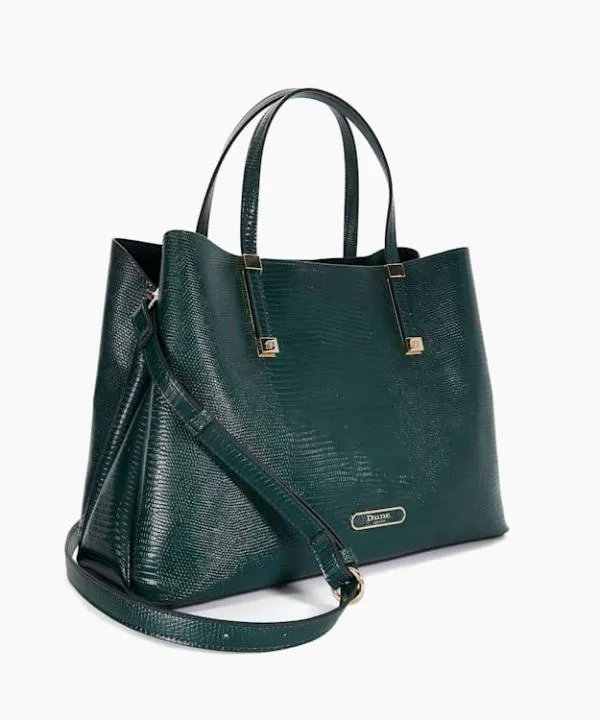 Dune London Handbags Dorry Dark Green Branded Hardware Tote Bag Dune London Green 8211 Women Dune London Handbags Dorry Dark Green Branded Hardware Tote Bag Dune London Green 8211 Women