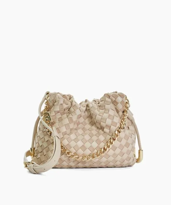 Dune London Handbags Primrose S Ecru Small Drawstring Woven Leather Bag Dune London Neutral 8211 Women Dune London Handbags Primrose S Ecru Small Drawstring Woven Leather Bag Dune London Neutral 8211 Women