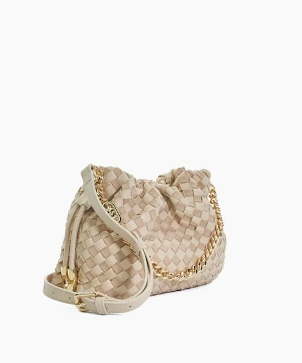 Dune London Handbags Primrose S Ecru Small Drawstring Woven Leather Bag Dune London Neutral 8211 Women Dune London Handbags Primrose S Ecru Small Drawstring Woven Leather Bag Dune London Neutral 8211 Women