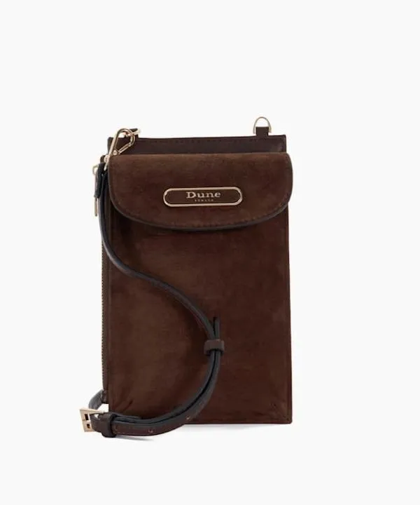 Dune London Handbags Shellies Brown Multifunctional Phone Case Dune London Brown 8211 Women Dune London Handbags Shellies Brown Multifunctional Phone Case Dune London Brown 8211 Women