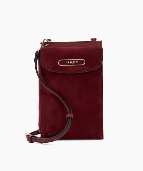 Dune London Handbags Shellies Burgundy Multifunctional Phone Case Dune London Red 8211 Women Dune London Handbags Shellies Burgundy Multifunctional Phone Case Dune London Red 8211 Women