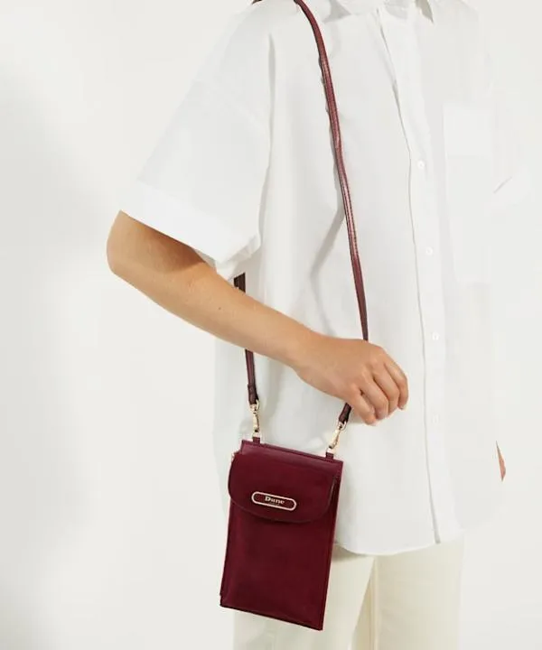 Dune London Handbags Shellies Burgundy Multifunctional Phone Case Dune London Red 8211 Women Dune London Handbags Shellies Burgundy Multifunctional Phone Case Dune London Red 8211 Women