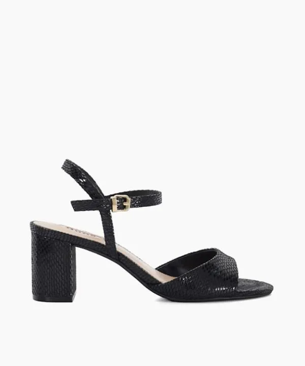 Dune London Heeled Sandals Maizel Black Block Heel Ankle Strap Sandals Dune London Black 8211 Women