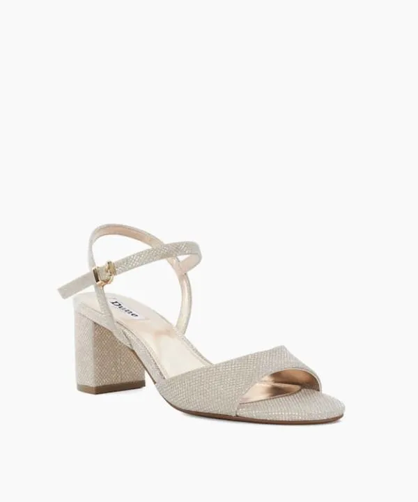 Dune London Heeled Sandals Maizel Rose Gold Block Heel Ankle Strap Sandals Dune London Metallic 8211 Women Dune London Heeled Sandals Maizel Rose Gold Block Heel Ankle Strap Sandals Dune London Metallic 8211 Women