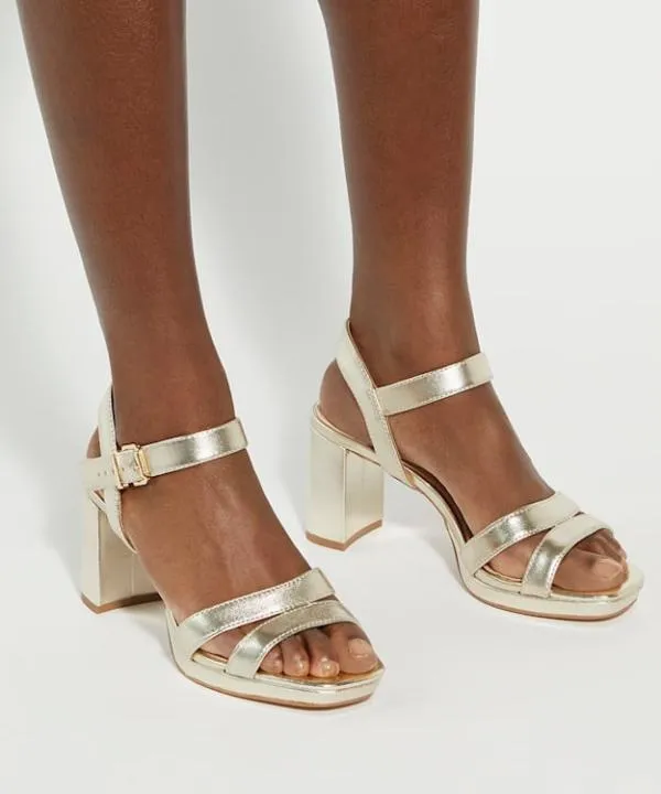 Dune London Heeled Sandals Manifesting Gold Block Heel Sandals Dune London Metallic Leather 8211 Women Dune London Heeled Sandals Manifesting Gold Block Heel Sandals Dune London Metallic Leather 8211 Women