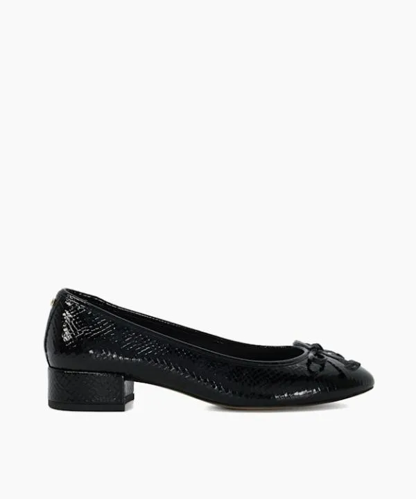 Dune London Heels Admirably Black Wide Fit Low Heel Ballet Flats Dune London Black 8211 Women