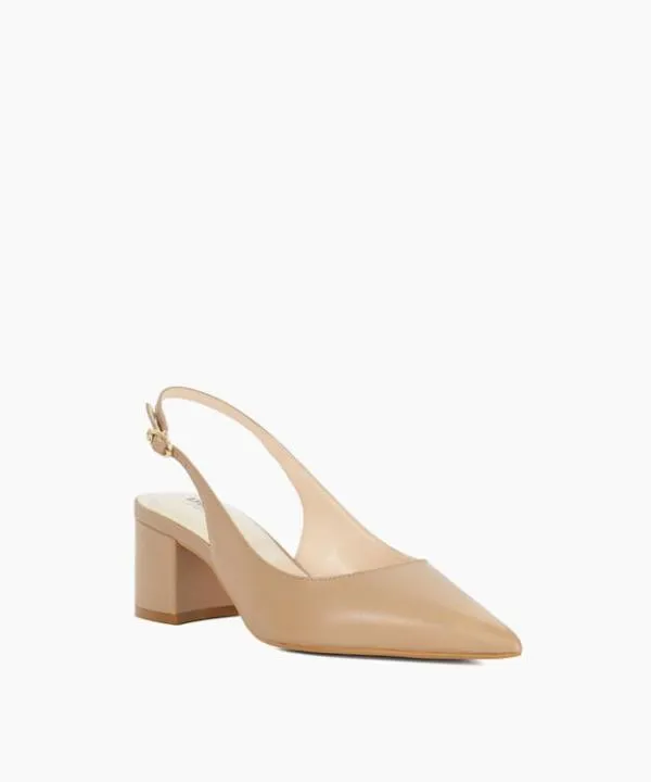 Dune London Heels Compelled Caramel Pointed Toe Slingback Court Shoes Dune London Brown 8211 Women Dune London Heels Compelled Caramel Pointed Toe Slingback Court Shoes Dune London Brown 8211 Women