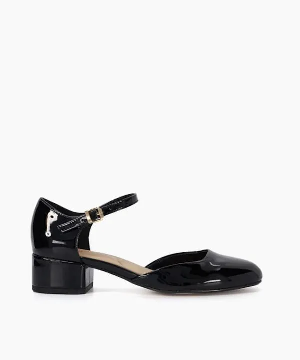 Dune London Heels Dominos Black Patent Mary Jane Shoes Dune London Black 8211 Women