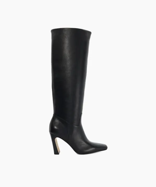 Dune London Knee High Boots Sliding Black KneeHigh Square Toe Boots Dune London Black 8211 Women Dune London Knee High Boots Sliding Black KneeHigh Square Toe Boots Dune London Black 8211 Women