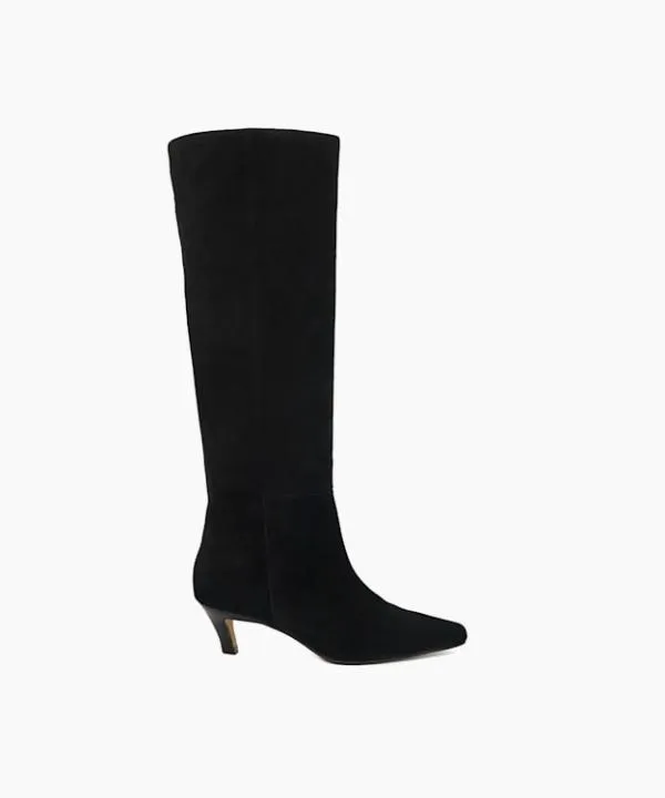 Dune London Knee High Boots Slink Black Knee High Low Heel Boots Dune London Black 8211 Women Dune London Knee High Boots Slink Black Knee High Low Heel Boots Dune London Black 8211 Women