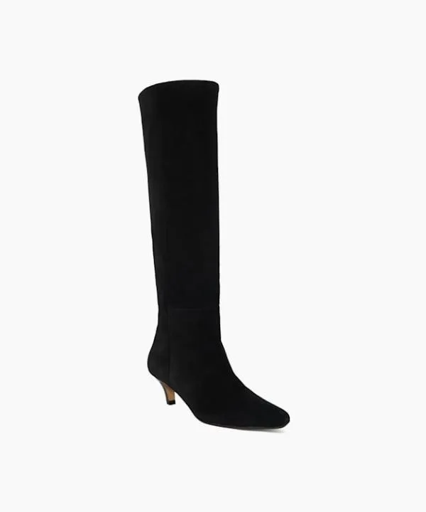 Dune London Knee High Boots Slink Black Knee High Low Heel Boots Dune London Black 8211 Women Dune London Knee High Boots Slink Black Knee High Low Heel Boots Dune London Black 8211 Women