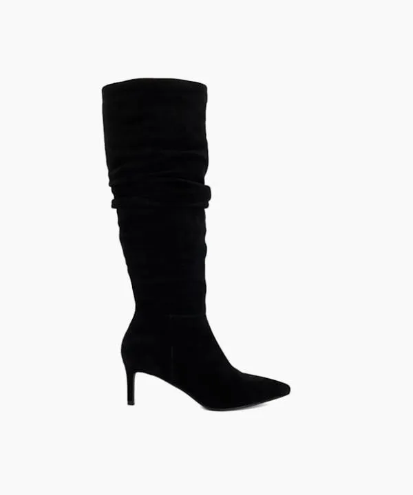 Dune London Knee High Boots Slouchings Black Pointed Toe Slouchy KneeHigh Boots Dune London Black 8211 Women Dune London Knee High Boots Slouchings Black Pointed Toe Slouchy KneeHigh Boots Dune London Black 8211 Women