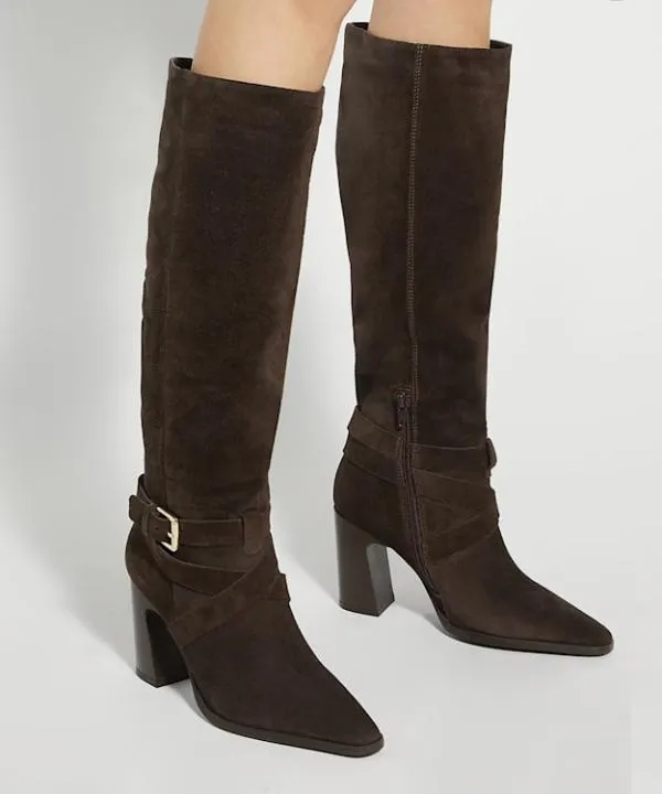 Dune London Knee High Boots Solanna Brown Block Heel Knee High Boots Dune London Brown 8211 Women Dune London Knee High Boots Solanna Brown Block Heel Knee High Boots Dune London Brown 8211 Women