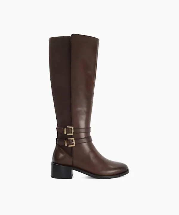 Dune London Knee High Boots Tatter Brown Leather Knee High Riding Boots Dune London Brown 8211 Women Dune London Knee High Boots Tatter Brown Leather Knee High Riding Boots Dune London Brown 8211 Women