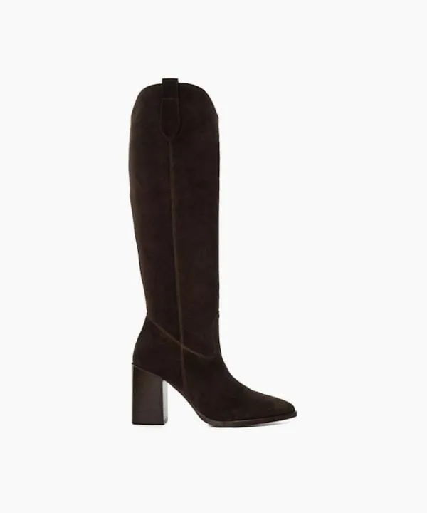 Dune London Knee High Boots Tavern Brown Mid Suede KneeHigh Boots Dune London Brown 8211 Women Dune London Knee High Boots Tavern Brown Mid Suede KneeHigh Boots Dune London Brown 8211 Women