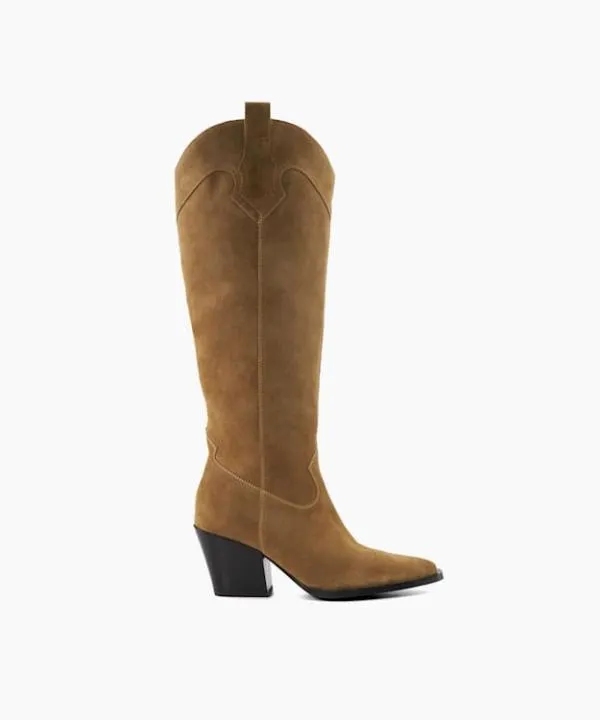 Dune London Knee High Boots Tennessee Taupe KneeHigh Western Boots Dune London Neutral 8211 Women Dune London Knee High Boots Tennessee Taupe KneeHigh Western Boots Dune London Neutral 8211 Women