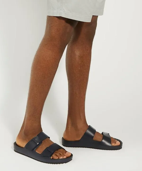 Dune London Leather Sandals Intells Navy Double Strap Leather Sandals Dune London Blue 8211 Men Dune London Leather Sandals Intells Navy Double Strap Leather Sandals Dune London Blue 8211 Men