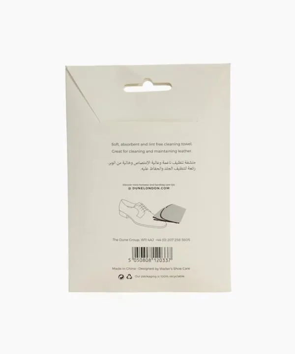 Dune London Shoe Care Microfibreclean Clear Micro Fibre Cleaning Cloth Dune London White 8211 WomenMen Dune London Shoe Care Microfibreclean Clear Micro Fibre Cleaning Cloth Dune London White 8211 WomenMen