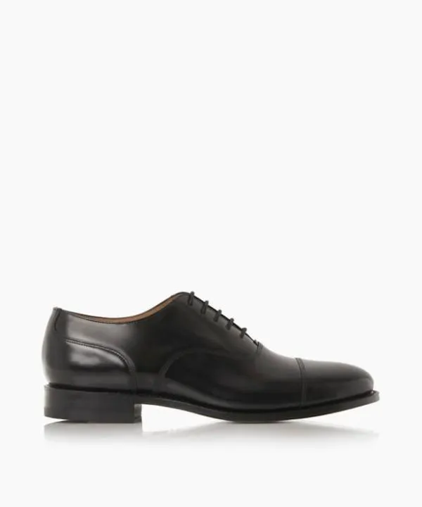 Dune London Smart Shoes 200 Black Toe Cap Detail Smart Oxford Shoes Dune London Black 8211 Men