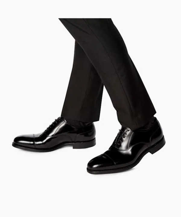 Dune London Smart Shoes 200 Black Toe Cap Detail Smart Oxford Shoes Dune London Black 8211 Men