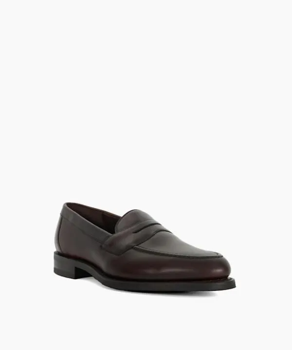 Dune London Smart Shoes Imperial Dark Brown Loake Leather Slip On Penny Loafer Dune London Brown 8211 Men Dune London Smart Shoes Imperial Dark Brown Loake Leather Slip On Penny Loafer Dune London Brown 8211 Men