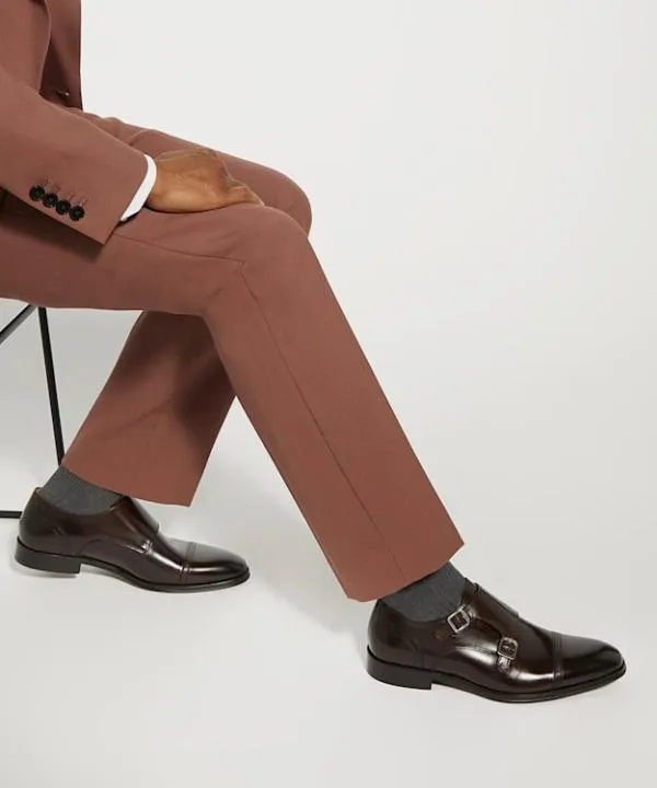 Dune London Smart Shoes Saloon Brown Leather Double Strap Monk Shoes Dune London Brown 8211 Men Dune London Smart Shoes Saloon Brown Leather Double Strap Monk Shoes Dune London Brown 8211 Men