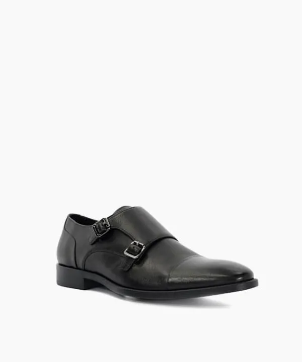 Dune London Smart Shoes Satchin Black Double Buckle Monk Shoe Dune London Black 8211 Men Dune London Smart Shoes Satchin Black Double Buckle Monk Shoe Dune London Black 8211 Men