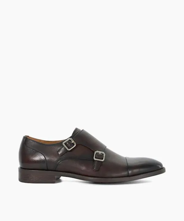 Dune London Smart Shoes Satchin Brown Double Buckle Monk Shoe Dune London Brown 8211 Men Dune London Smart Shoes Satchin Brown Double Buckle Monk Shoe Dune London Brown 8211 Men