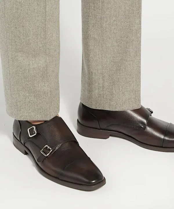 Dune London Smart Shoes Satchin Brown Double Buckle Monk Shoe Dune London Brown 8211 Men Dune London Smart Shoes Satchin Brown Double Buckle Monk Shoe Dune London Brown 8211 Men