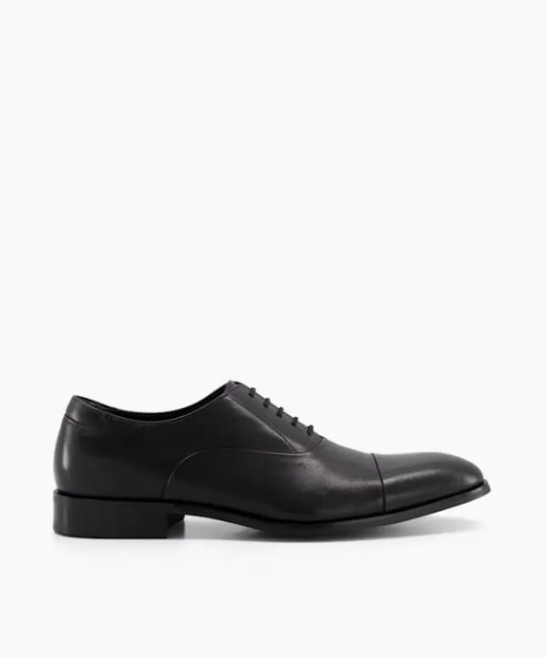 Dune London Smart Shoes Secrecy Black LaceUp Oxford Shoes Dune London Black Leather 8211 Men