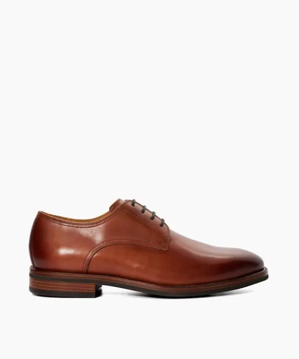 Dune London Smart Shoes Sinclairs Tan SmartCasual Gibson Shoes Dune London Brown 8211 Men