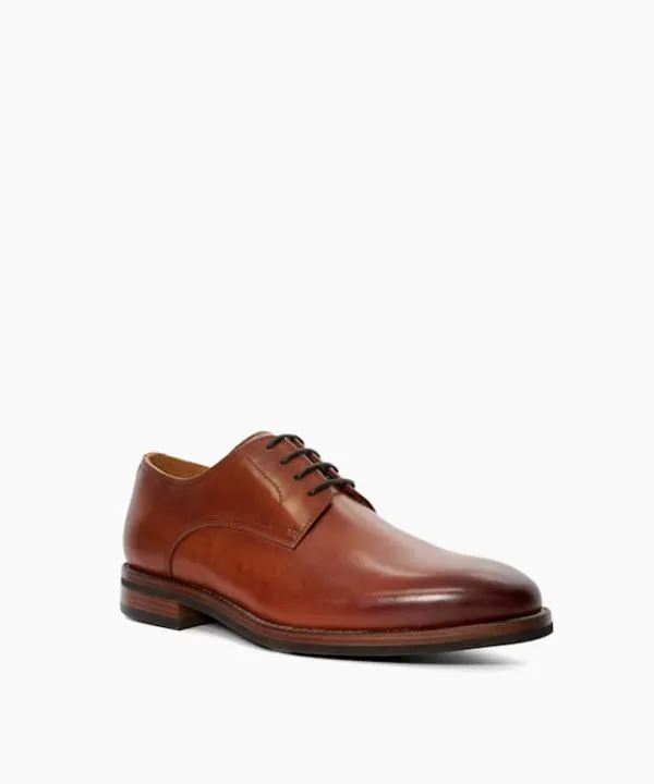 Dune London Smart Shoes Sinclairs Tan SmartCasual Gibson Shoes Dune London Brown 8211 Men