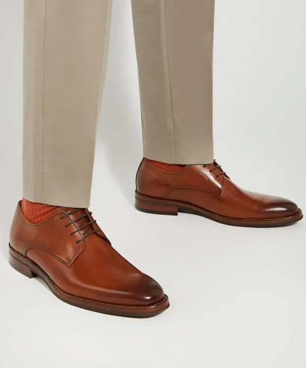 Dune London Smart Shoes Sinclairs Tan SmartCasual Gibson Shoes Dune London Brown 8211 Men