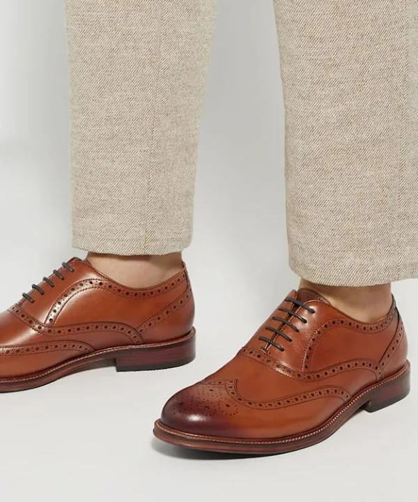 Dune London Smart Shoes Solihull Tan WideFit Brogues Dune London Brown 8211 Men Dune London Smart Shoes Solihull Tan WideFit Brogues Dune London Brown 8211 Men