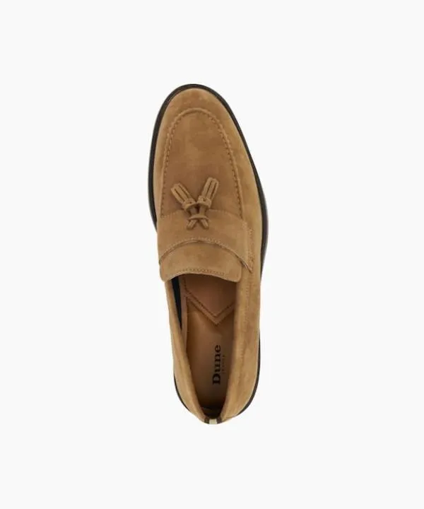 Dune London Smart Shoes Sonnie Taupe Leather Tassel Loafers Dune London Neutral 8211 Men Dune London Smart Shoes Sonnie Taupe Leather Tassel Loafers Dune London Neutral 8211 Men