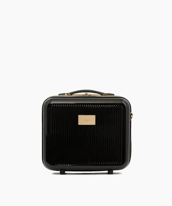 Dune London Suitcases and Luggage Olive Vanity Black Small HardShell Travel Bag Dune London Black 8211 Women Dune London Suitcases and Luggage Olive Vanity Black Small HardShell Travel Bag Dune London Black 8211 Women
