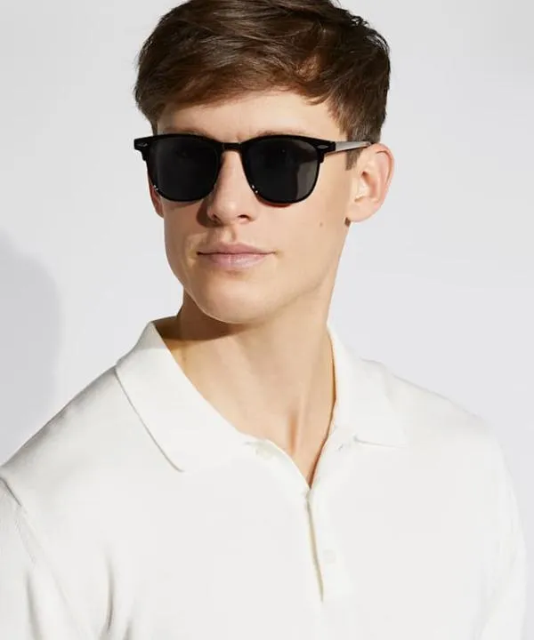Dune London Sunglasses Obscured Black SlimLine Sunglasses Dune London Black 8211 Men Dune London Sunglasses Obscured Black SlimLine Sunglasses Dune London Black 8211 Men