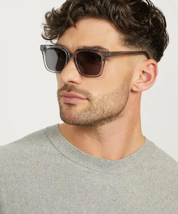 Dune London Sunglasses Olle Grey Square Frame Sunglasses Dune London Grey 8211 Men