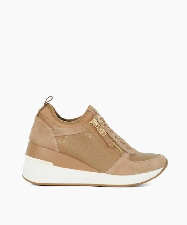Dune London Trainers Eiline 2 Caramel Lace Up Wedge Trainers Dune London Brown 8211 Women Dune London Trainers Eiline 2 Caramel Lace Up Wedge Trainers Dune London Brown 8211 Women