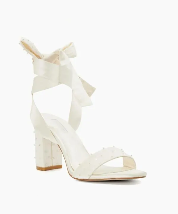 Dune London Wedding Shoes Melodies Ivory Ribbon Tie Block Heeled Wedding Sandals Dune London White 8211 Women Dune London Wedding Shoes Melodies Ivory Ribbon Tie Block Heeled Wedding Sandals Dune London White 8211 Women