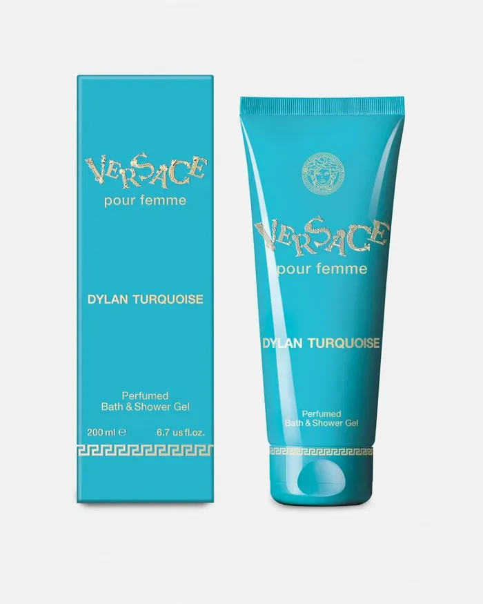 Dylan Turquoise Shower Gel 200 Ml Blue Women Versace Fragrances and Body Care
