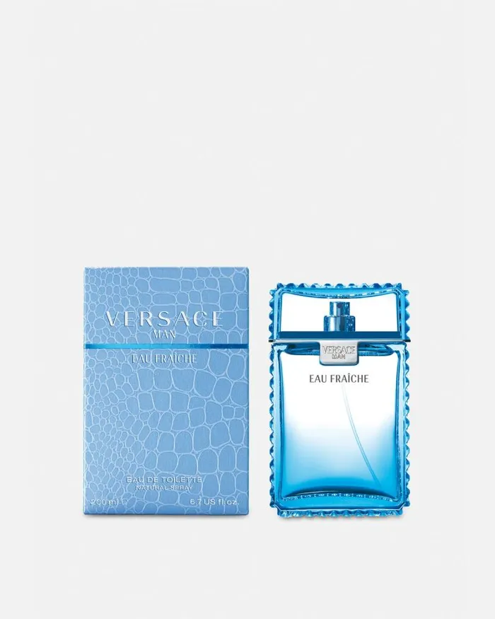 Eau Frache EDT 200 Ml Blue Men Versace Fragrances and Body Care