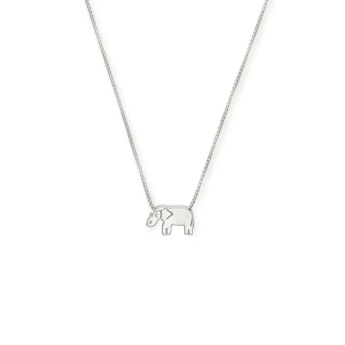 Elephant Necklace Sterling Silver Women Alex And Ani Luck Prosperity